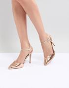 Asos Design Pascala Pointed Heels-neutral
