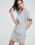 Love Moschino Hidden Heart Dress - Gray