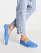 Toms Alpargata Espadrilles In Blue