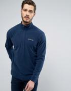 Columbia Klamath Range Ii Sweatshirt Half Zip Fleece In Navy - Navy