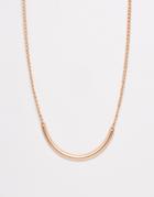 Selected Femme Louisa Necklace - Rose Gold