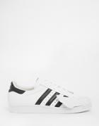 Adidas Originals By Jeremy Scott Superstar Wings Sneakers - White