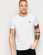 Asos Logo T-shirt With Crew Neck - Gray