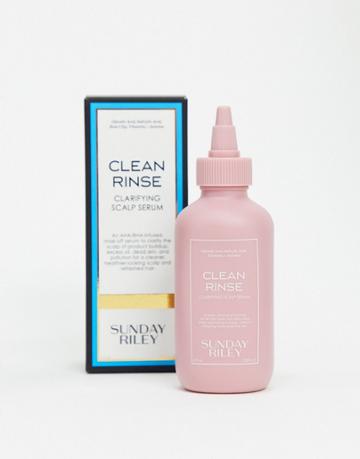 Sunday Riley Clean Rinse Aha/bha Clarifying Scalp Serum 4 Fl Oz-clear