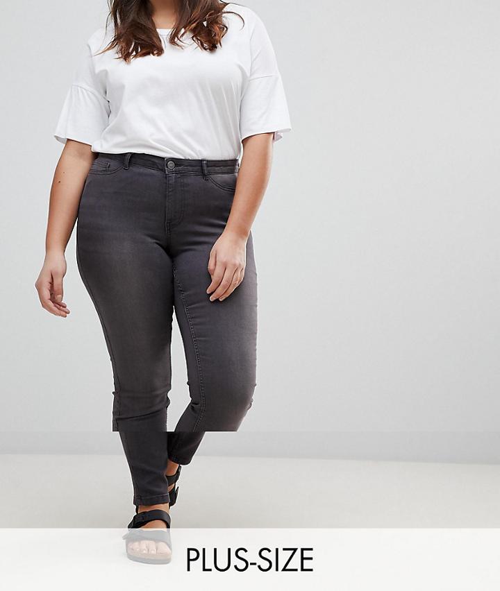 Junarose Skinny Jeans - Gray