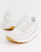 Adidas Originals White Forest Grove Sneakers - White