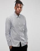 Selected Fine Striped Shirt - White