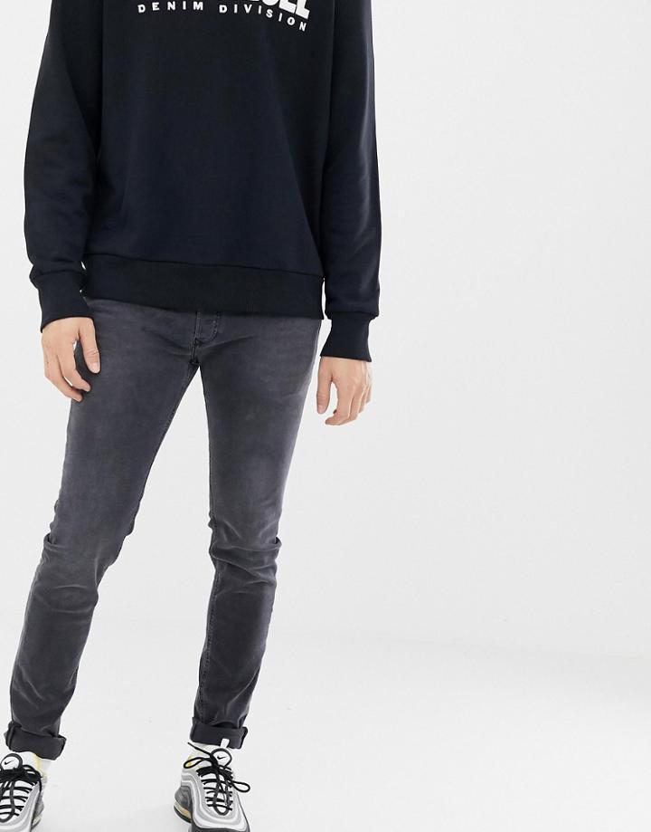 Diesel Sleenker 069eq Skinny Fit Jeans - Gray