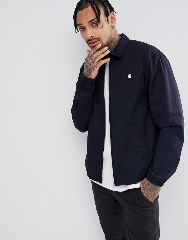 Carhartt Wip Madison Harrington Jacket - Navy