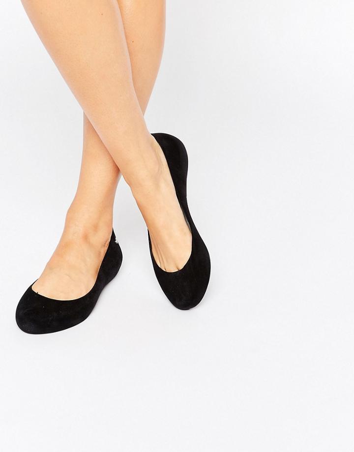 Zaxy Soft Flock Ballerina - Black