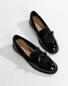 Head Over Heels By Dune Glad Black Brogue Shoes - Black