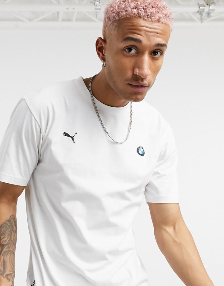 Puma Bmw Mms Life T-shirt In White