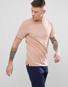 Only & Sons Washed T-shirt - Pink