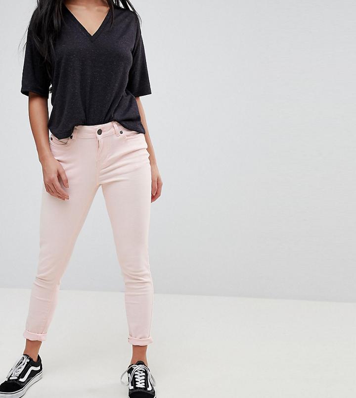 Noisy May Petite Skinny Jean-pink
