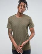 Redefined Rebel T-shirt In Dot Print - Green