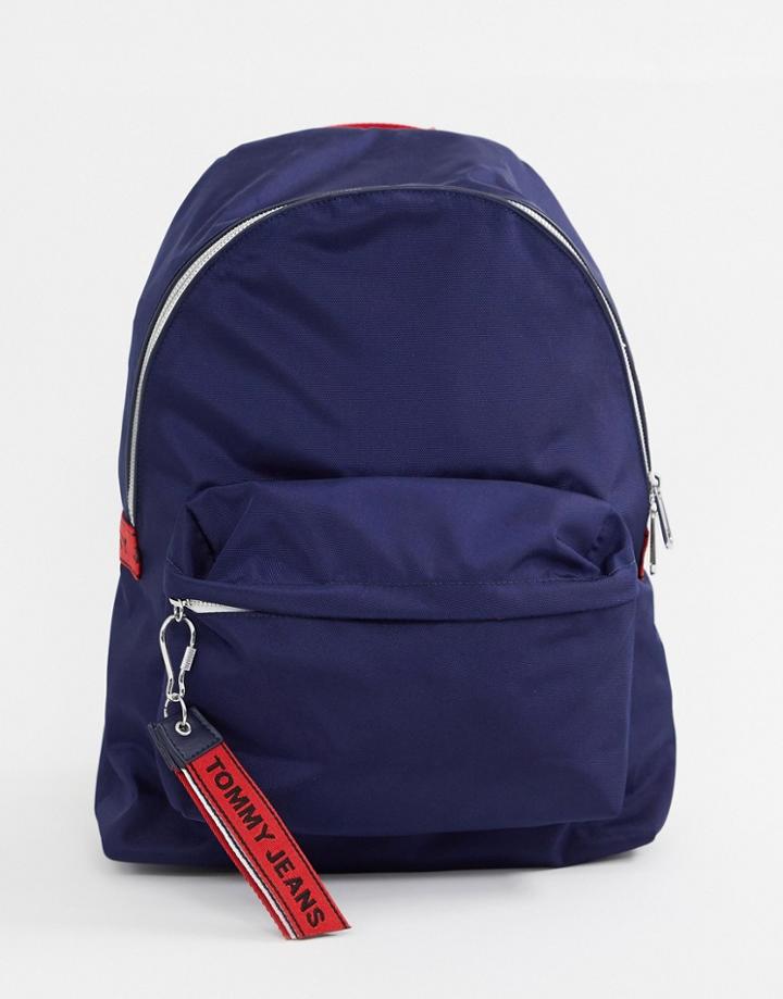 Tommy Jeans Logo Back Pack - Black