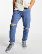 Jack & Jones Intelligence Chris Loose Fit Jean In Vintage Lightwash Blue-blues