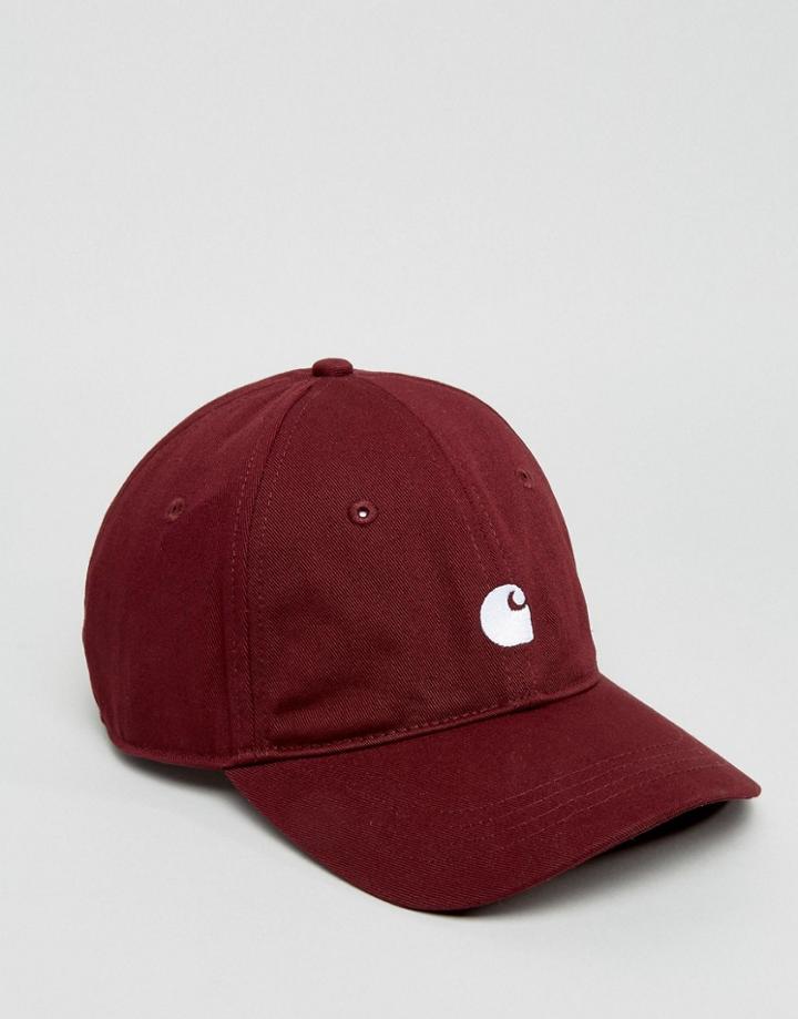 Carhartt Wip Major 6 Panel Cap - Red