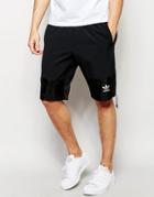 Adidas Originals Shorts With Bungee Cord Aj7847 - Black
