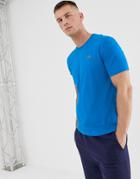 Lacoste Sport Small Logo T-shirt In Blue