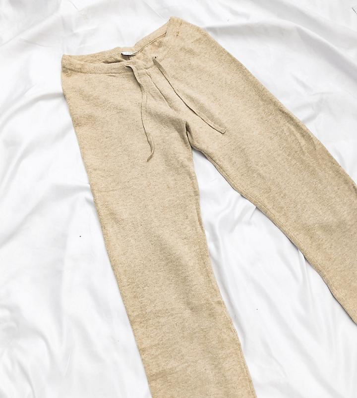 Vila Knitted Sweatpants-grey