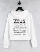 Rvca Vibrations Hoodie In White