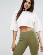 Puma X Fenty Cropped Crew Neck T-shirt - White