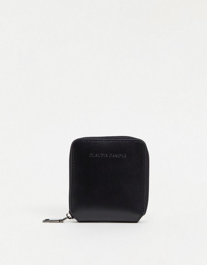 Claudia Canova Zip Around Wallet In Black