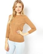 Asos Pocket Sweater - Beige