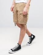 Abercrombie & Fitch Cargo Short In Tan - Tan
