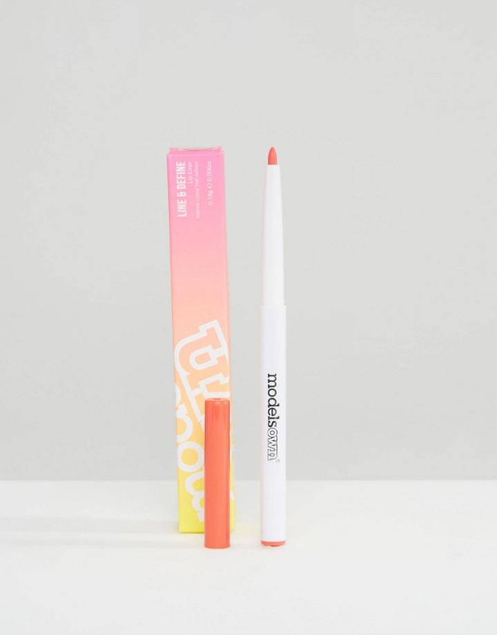 Models Own Line & Define Lip Liner - Pink