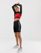 Collusion X Motocross Zip Front Legging Short - Multi