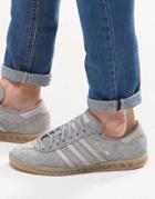 Adidas Originals Hamburg Decon Sneakers In Gray S79985 - Gray