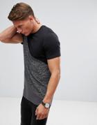 Jack & Jones Core T-shirt Black Panel Detailing - Black