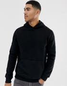 Burton Menswear Hoodie In Black - Black