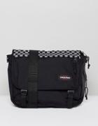 Eastpak Delegate Messenger Bag In Checkerboard 20l - Black