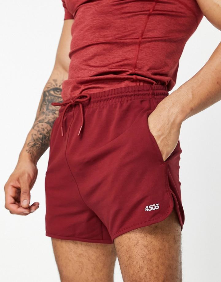 Asos 4505 Training Sweat Shorts-navy