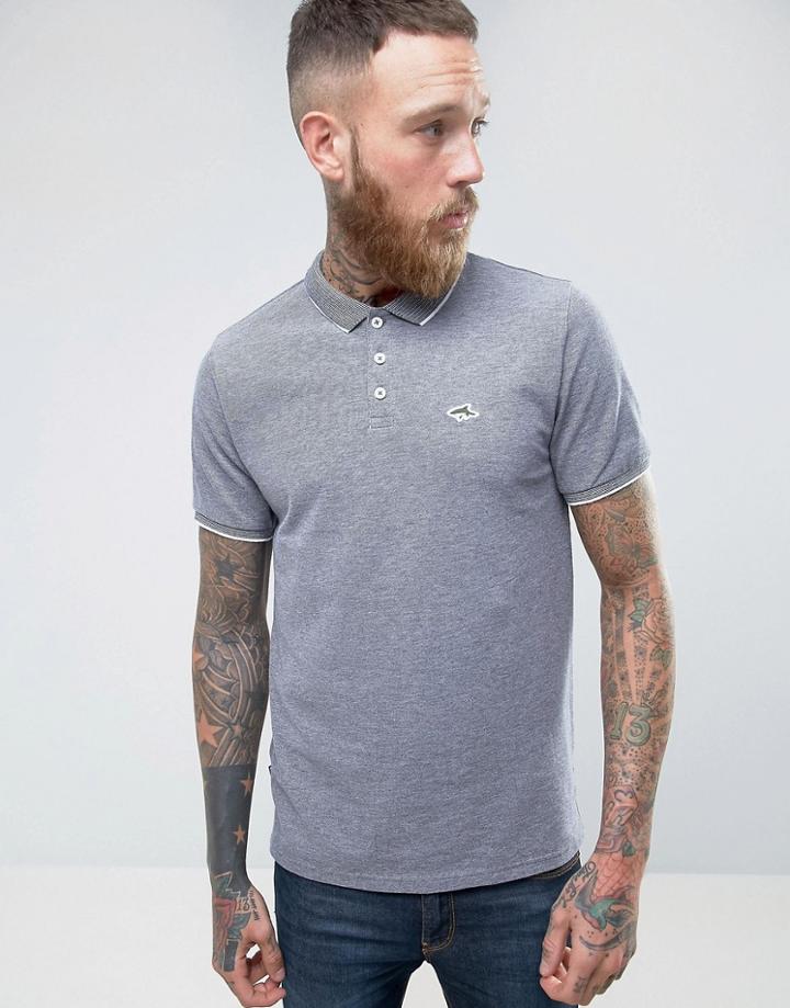 Le Shark Cotton Birdseye Pique Polo - Navy