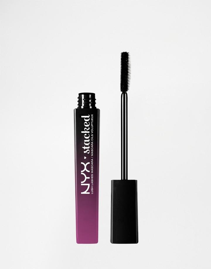 Nyx Lush Lashes Mascara - Stacked - Stacked