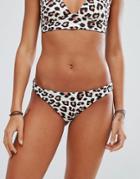 Billabong Reversible Leopard Print Bikini Bottom - Multi