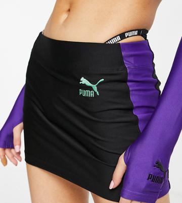 Puma X Dua Lipa Skirt In Black