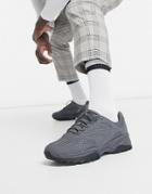 Asos Design Multi Panel Sneakers In Gray Mix-grey