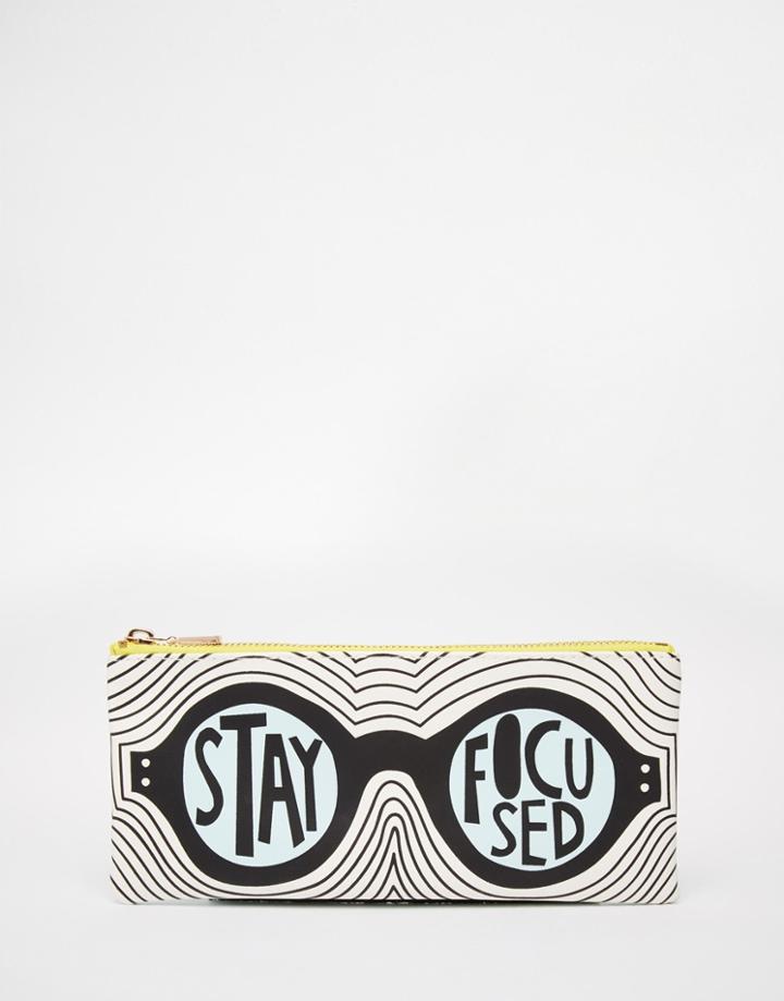 Ban. Do Stay Focused Pencil Pouch - Multi