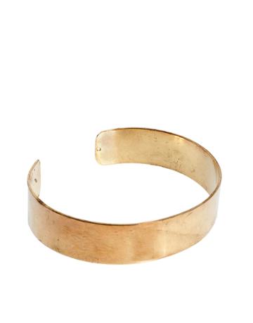 Just Acces Gold Vero Cuff Bracelet