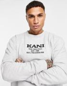 Karl Kani Retro Washed Sweatshirt In Gray