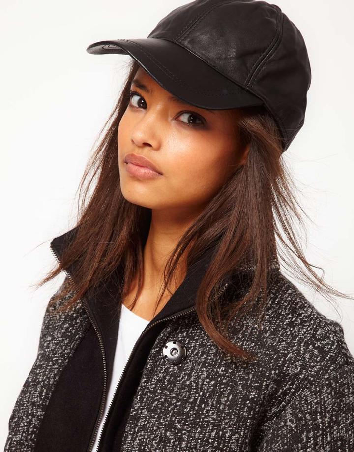 Asos Leather Cap