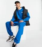 The North Face Oversized Essential Sweatpants In Lilac - Exclusive To Asos-blue