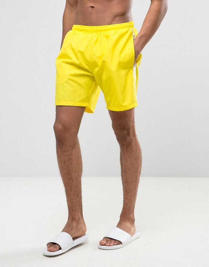 Boss By Hugo Boss Seabream Swim Short In Yellow - Yellow