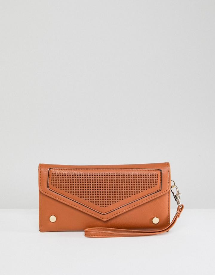Yoki Fashion Tan Evenlope Purse - Tan