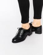 Ravel Leather Brogues - Black